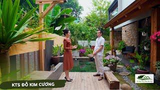 NGÔI NHÀ VƯỜN BÌNH YÊN NƠI MỆT MỎI VÀ ÁP LỰC DỪNG CHÂN SAU CÁNH CỔNG - Nét Xanh Trong Kiến Trúc Nay