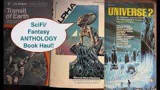 SCI-FIFANTASY ANTHOLOGY BOOK HAUL #sciencefiction #fantasy #bookhaul