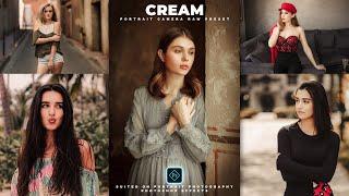 Cream Preset - Camera Raw Preset Free Download - Photoshop Tutorial