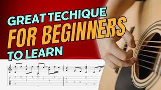 Beginner fingerstyle arpeggio tab New arpeggios daily