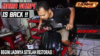 VESPA MAMA GEMPI IS BACK  BEGINI JADINYA SETELAH RESTORASI 