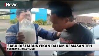 Polrestabes Surabaya Gagalkan Pengiriman 2 Kg Sabu yang Dibungkus Kemasan Teh - iNews Malam 2908