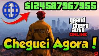 Cheguei Agora no GTA Online Como Ganhar Milhões no GTA V Online Dinheiro Fácil SOLO  GTA 5 Online