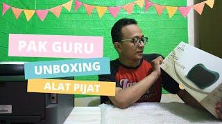 UNBOXING BANTAL PIJAT LEHER ELEKTRIK  REVIEW SHIATSU NECK MASSAGER