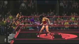 XenaWonder Woman vs. She-HulkHit-Girl Divas Tag Championship Cobra Rising III M6