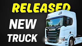 ETS2 - NEW TRUCK RELEASED  Scania 40 S & 45 S Battery Electric Vehicle