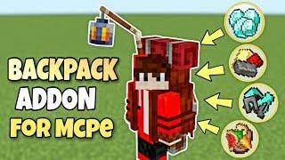Adventure BACKPACK Addon for MCPE 1.20.50+
