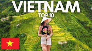 TOP 10 Places to visit + things to do in VIETNAM