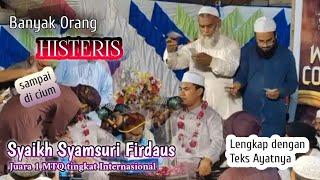 Penampilan Terbaru Syamsuri Firdaus membuat banyak orang HISTERIS sampai di cium