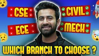 CSE vs IT vs ECE vs Mechanical  Which Branch is Best ? How to choose the correct Branch 