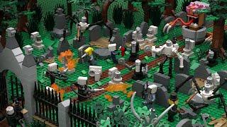 LEGO Skibidi Toilet Zombie Battle Playset