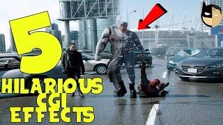 TOP 5 HILARIOUS CGI Effects In Most Famous Movies