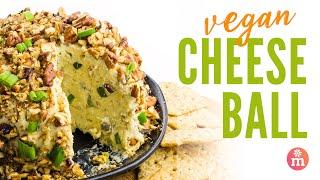 Vegan Cheese Ball — Ready in Minutes — Live Presentation