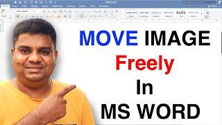 How to Move Image in MS Word  Microsoft 