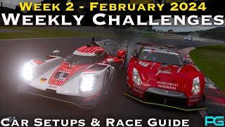 Gran Turismo 7 - Weekly Challenges - February Week 2 - Car Setups & Race Guides - ALL 5 RACES