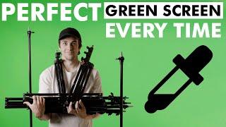 How to set up a PERFECT green screen chromakey
