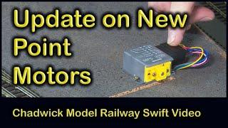 UPDATE ON MP1 & MP5 POINT MOTORS and the DIGITRAX DS64 at Chadwick Model Railway  189.