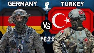 Turkey vs Germany military power comparison 2022-2023  Germany vs Turkey military power