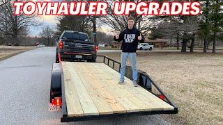 Installing New Decking Boards On My 16 Foot Trailer