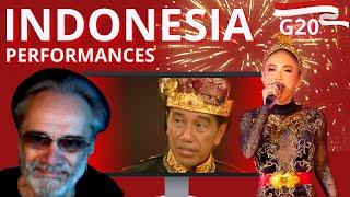 INDONESIA  AMAZING  CULTURAL SHOW  AT Gala Dinner  G20  IN BALI  REACTION by @GianniBravoSka