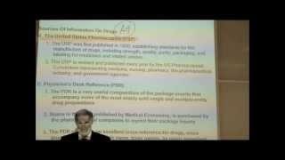 Pharmacology Introduction Part 1 by professor fink