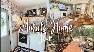 NEW UPDATED MOBILE HOME TOUR 2024  2008 mobile home tour 