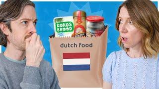 RATING DUTCH FOOD *YOU PICKED FOR US* americans try dutch snacks