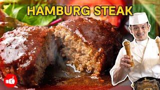 Perfect HAMBURG Steak  Authentic Japanese Recipe