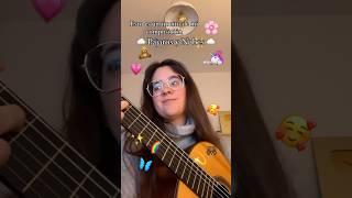 He compuesto ️Pájaros y Nubes️ para guitarra