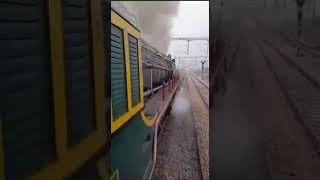 Steam Engine  Vs Vande Bharat   Rare video 