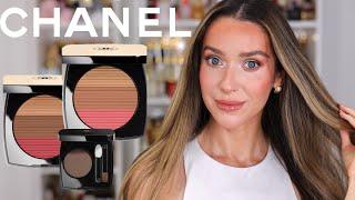 NEW CHANEL LES BEIGES SUN-KISSED POWDER & OMBRE ESSENTIELLE EYESHADOWS FIRST IMPRESSION