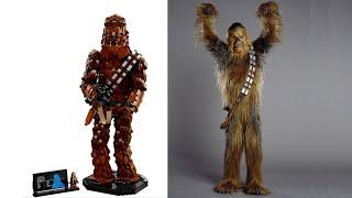 A brownish area with points - Lego Chewbacca 75371