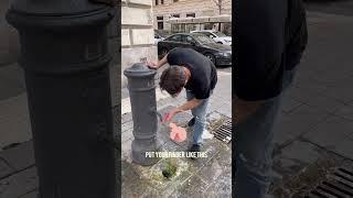 ️ Secrets of Romes Drinking Fountains How to Drink Like a Roman