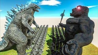 Epic Godzilla Battle - Growing Up Legendary Godzilla VS Dark Kong Growing up Comparison Godzilla