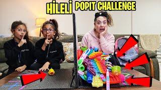 ANNEME MEYDAN OKUDUK  HİLELİ POP-IT CHALENGE FIDGET DEĞİŞİMİ TİKTOK POP IT SILA VE MİRA