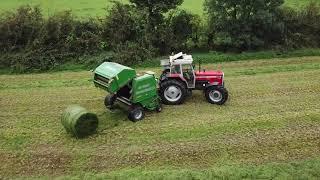 Baling Silage