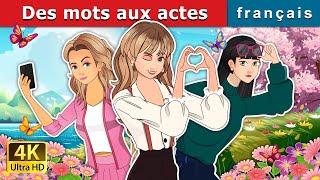 Des mots aux actes  Actions over Words in French  @FrenchFairyTales