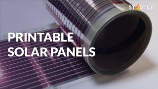 Printable Solar Panels