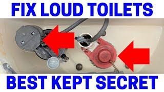 Toilet Makes Loud Noise - Easy Fix