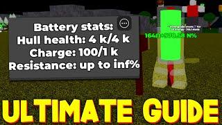 BE A BATTERY GUIDE HOW TO GET INF RESISTANCE & HOW TO PLAY & MORE ROBLOX