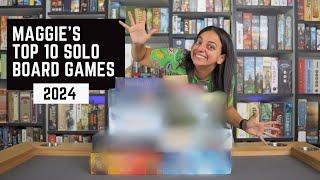 Top 10 Solo Board Games of All Time  Updated Ranking 2024 +Amy tries them all