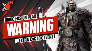 *WARNING* Roric Wyrmbane Fusion Plan  + Extra CvC 10X Event  RAID Shadow Legends