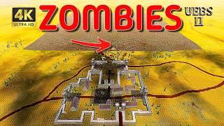 FAMALE WARRIORS AND SAMURAI DEFEND THE CASTLE AGAINST 1330208 ZOMBIES  EPIC SIEGE IN UEBS 2