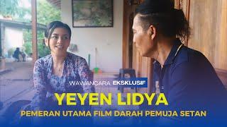 Wawancara Eksklusif Sobin KKS bersama Yeyen Lidya Pemeran Utam Film Horor  Darah Pemuja Setan .