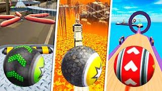 Going Balls vs 3D Super Rolling Ball Race vs Rollance Adventure Balls - Fun Race
