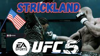 Lightweight Sean Strickland Takes On UFC 5 Online Career Mode