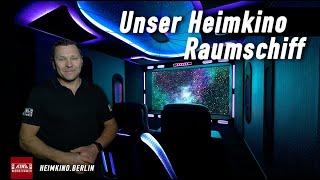 Wir haben ein Heimkino im Raumschiff Stil gebaut inkl. vieler verrückter Spinnereien...