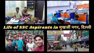 Life of SSC Aspirant in Mukharjee Nagar Delhi  Monthly Expense  PG  Coaching  Library