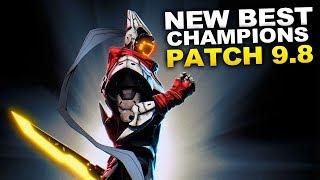 New Best Champions for Patch 9.8 Season 9 for Climbing in EVERY ROLE