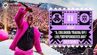 DCHILDHOODTRAUMAGPFLIVETHEPIEPSHOW2023.WAV I Defqon.1 Weekend Festival 2023 I Friday I UV